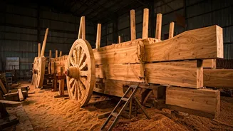 Puri Rath Yatra Production: Inside Mega Grand Road Chariot Building