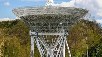 Square Kilometre Array SKA Telescope Detects Weak Radio Signals From Early Universe