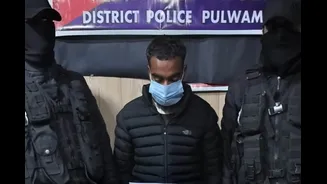 Big Blow To J&K Terror Network: Terrorist Associate Arrested In Pulwama; Arms, Grenades Recovered