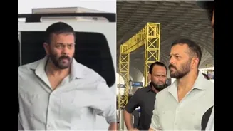 Rohit Shetty Makes FIRST Appearance After Firing At Juhu Residence, Spotted With Son Amid Tight Security