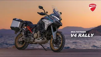 2026 Ducati Multistrada V4 Rally debuts in India at ₹32L