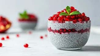 Nutrient Dense Chia Seed Pomegranate Parfait Rules Food Feeds