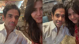Ektaa Kapoor's Goofy Bhai Dooj Video With Tusshar Turns Into Golmaal Moment - Watch
