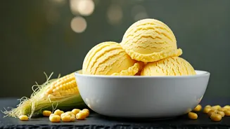 Silky Dairy Free Sweet Corn Ice Cream Explodes Online Today