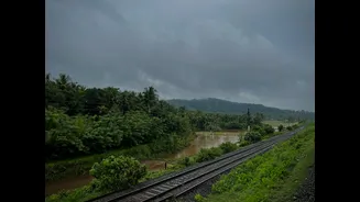 Kerala Faces Heavy Rainfall: Orange Alert in 5 Districts