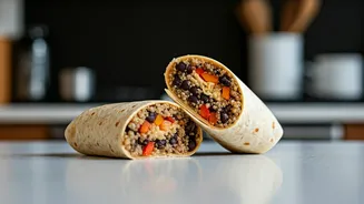5-Minute Power Wrap: Your Speedy & Nutritious Breakfast Solution