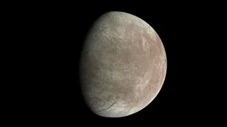 Juno spacecraft measures thickness of Europa’s Ice Shell