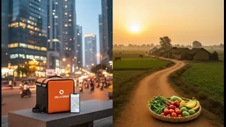 How readers can track how online delivery changes rural and urban food access with Internet Access And Indian Diets