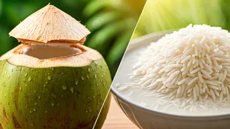 Coconut Water vs. Rice Water: The Ultimate Summer Hair Growth Duel for Indian Locks