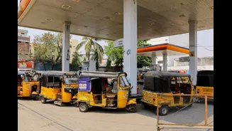 Double Fares, Longer Wait: LPG Shortage Pushes Up Auto, Cab Costs In Hyderabad