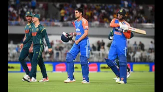 AUS vs IND 2025, 5th T20I Review: Rain plays spoilsport as India bag series 2-1