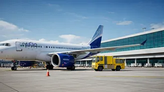 Kolkata Airport Incident: Catering Vehicle Collision Grounds IndiGo Plane