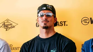 Após cinco anos, Medina volta a vestir a lycra amarela na etapa de Gold Coast