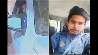 CCTV Footage Shows Terror Suspect Inside i20 Car That Exploded Near Delhi's Red Fort