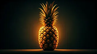 Delhi Spotlight Gives Pineapple A Royal Moment