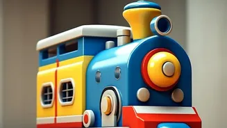 Model Trains Share Space With Ships Cars and Airliners