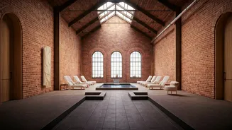 Hudson's Chicest Escape: A Former Factory Reimagined as a Luxury Wellness Retreat