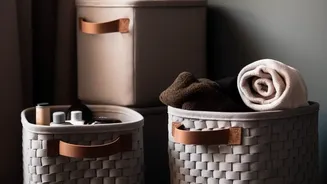 Storage Baskets Should Fit the Space and the Items