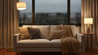 Rainy Rentals Need Warm Lighting And Washables