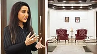 'Caught Devendra Fadnavis Midnight Snacking On Dark Chocolates', Reveals Amruta Fadnavis While Giving Inside Tour Of 'Varsha'- Maharashtra CM's Res...