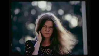 Janis Joplin é o ícone na música e na moda com o estilo boho hippie