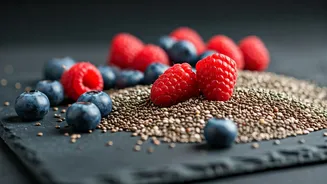 Chia And Berries Make Snack Time Smarter