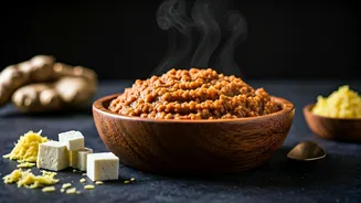 Supercharge Regular Ragi Porridge Using Fresh Ginger Paneer