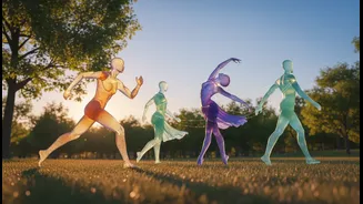 Dancing, Walking And Group Activities Combine Movement With Connection