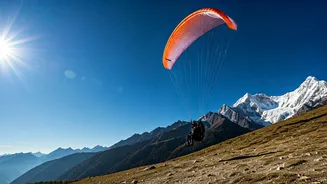Search On for Missing Paraglider in Himachal