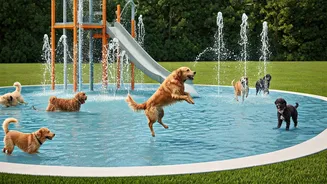 Cage-Free Boarding Complexes Introduce Custom Splash Playgrounds For Dogs