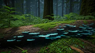 Photographers Book Night Expeditions For Glowing Western Ghats Fungi
