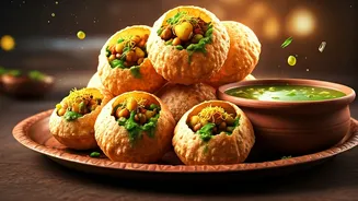 Pani Puri Is Basically A Vibe Category