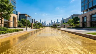 Dubai to build world's longest gold walkway