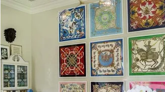 How scarves can enhance your wall decor