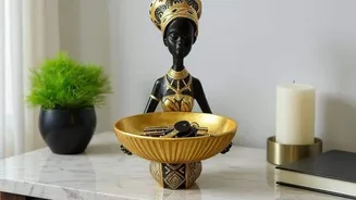 For a unique home decor, try African ceramics