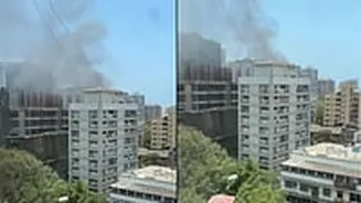 Mumbai: Fire Breaks Out In Building Near Sassoon Dock In Colaba; VIDEO