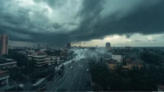 Cyclone Montha update: Orange alert for Chennai, 12-20 cm rainfall forecast for northern districts