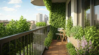 Apartment Balconies Are Getting A Healthy Green Makeover