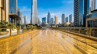 Dubai Gold District Envisions A Tourist Path Made Of Pure Gold