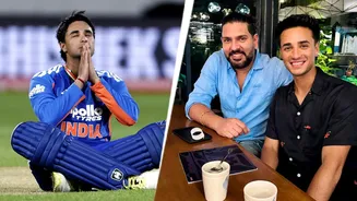 Abhishek Sharma responds to Yuvraj Singh’s 12-ball fifty challenge after record-breaking century against New Zealand–WATCH