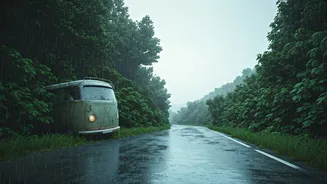 Young Travellers Are Romanticising Rainy Detours Now