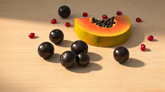 Jamun, Papaya And Pomegranate Make Healthy Eating Simple