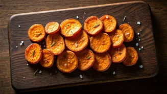 Bake Thin Sweet Potato Slices For Zero Guilt Cravings