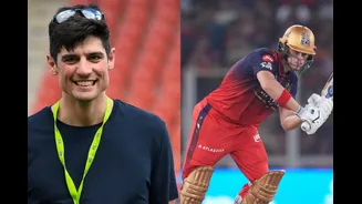 'This Is Awkward, Alastair!': England Batting Great Teases Cook For Asking RCB Opener To Quit IPL