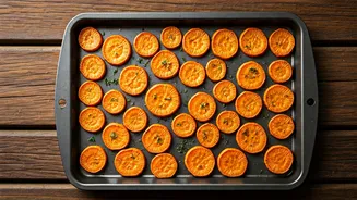 Crispy Coconut Oil Sweet Potato Slices Rule Reel Feeds