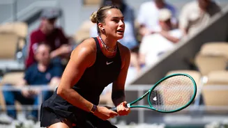 Sabalenka rebate críticas após usar joias de R$ 760 mil em Roland Garros