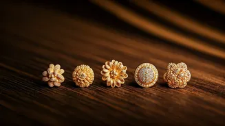 Gold Earring Designs Shine for Dhanteras 2025