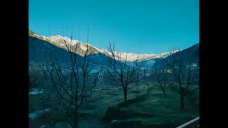 Winter arrives early in North India with sub-zero temperatures in Himachal Pradesh
