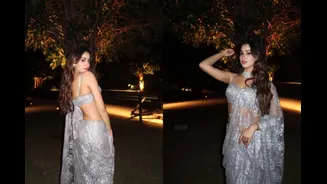 Janhvi Kapoor’s Shimmery Sari Is The Bridesmaid Inspo You Needed