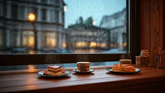 Cafes Are Making Rainy Evenings Tastier Now